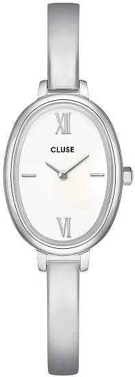 Cluse L'Ovale Silver Bracelet White Dial CW16102