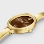 Zdjęcie 2 Cluse L'Ovale Yellow Gold Brown Dial CW16105