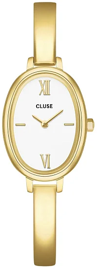 Cluse L'Ovale Yellow Gold White Dial CW16101
