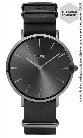 Cluse Boho Chic Mesh Full Dark Grey Special Edition Box ZESTAW CLG015