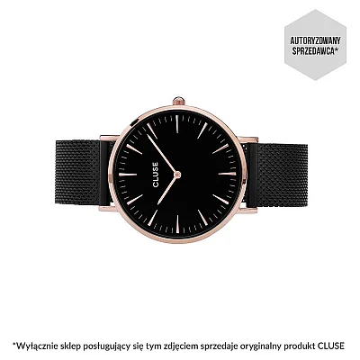 Cluse Boho Chic Mesh Rose Gold Black/Black CW0101201010