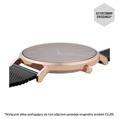 Cluse Boho Chic Mesh Rose Gold Black/Black CW0101201010