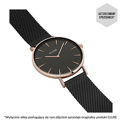 Cluse Boho Chic Mesh Rose Gold Black/Black CW0101201010