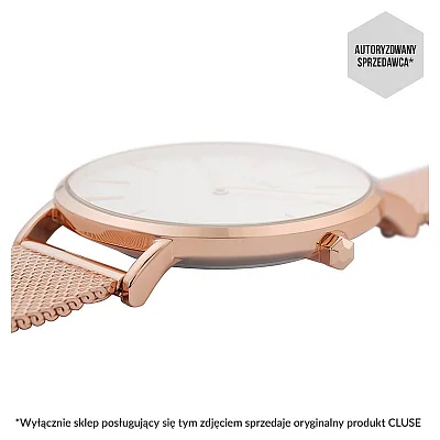 Cluse Boho Chic Mesh Rose Gold White CW0101201001