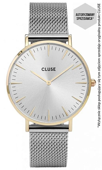 Cluse Boho Chic Mesh Silver Gold CW0101201016