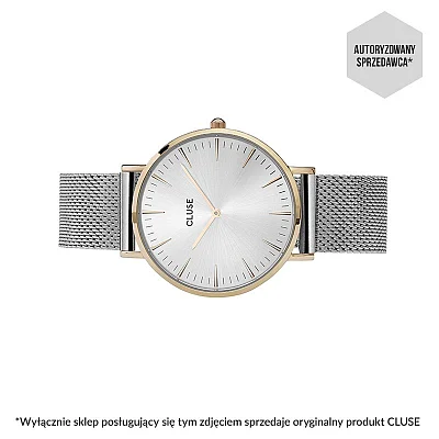 Cluse Boho Chic Mesh Silver Gold CW0101201016