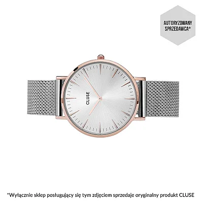 Cluse Boho Chic Mesh Silver Rose Gold CW0101201006