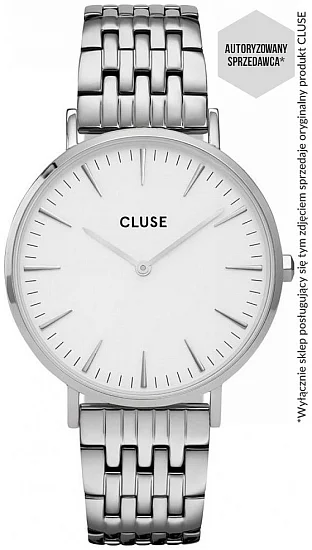Cluse Boho Chic Multi-Link Silver White CW0101201023