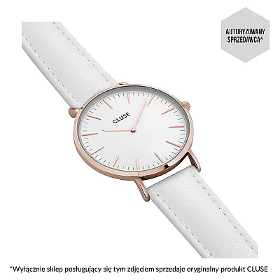 Cluse Boho Chic Rose Gold White CW0101201021