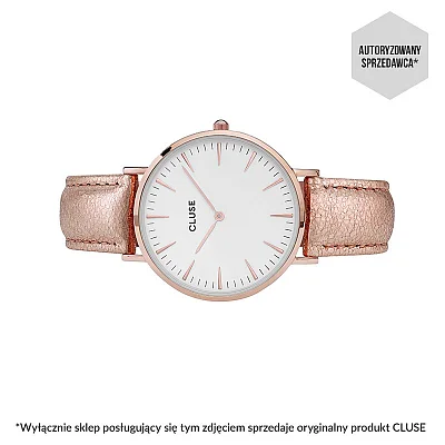 Cluse Boho Chic Rose Gold White Rose Metallic CL18030