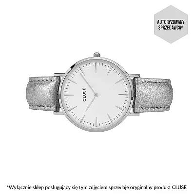 Cluse Boho Chic Silver White Grey Metallic CL18233