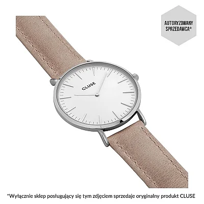 Cluse Boho Chic Silver White Hazelnut CL18234
