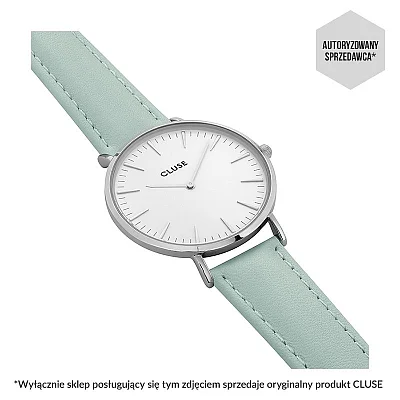 Cluse Boho Chic Silver White Pastel Mint CL18225