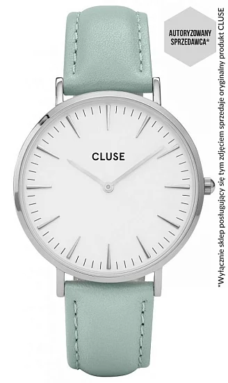 Cluse Boho Chic Silver White Pastel Mint CL18225