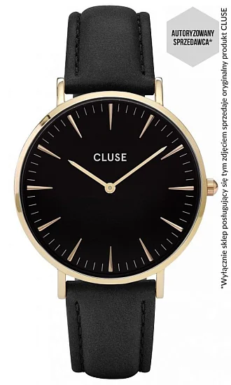 Cluse Boho Chic Yellow Gold Black Black CL18401