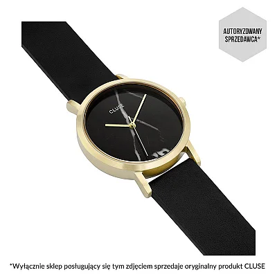 Cluse La Roche Petite Gold Black Marble/Black CL40102