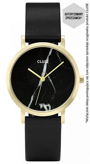 Cluse La Roche Petite Gold Black Marble/Black CL40102