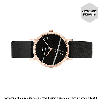Cluse La Roche Petite Rose Gold Black Marble/Black CL40104