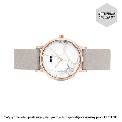 Cluse La Roche Petite Rose Gold White Marble/Grey CL40103