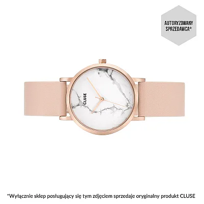 Cluse La Roche Petite Rose Gold White Marble/Nude CW0101205004