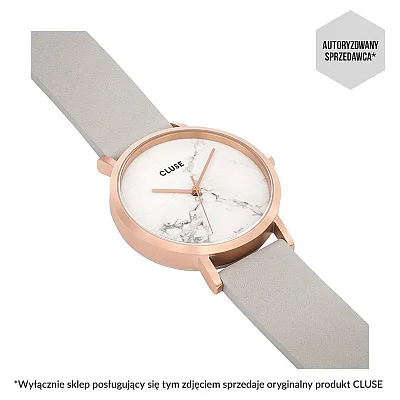 Cluse La Roche Rose Gold White Marble/Grey CL40005