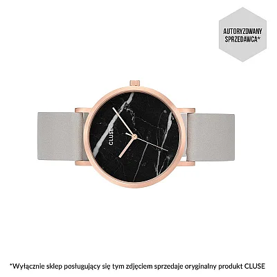 Cluse La Roche Rose Gold White Marble/Grey CL40006