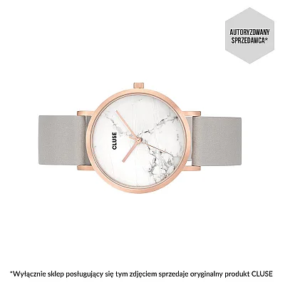 Cluse La Roche Rose Gold White Marble/Grey CL40005