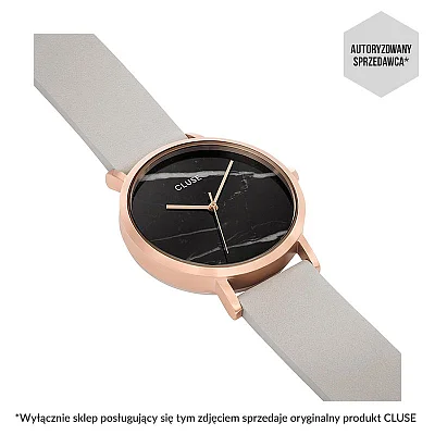 Cluse La Roche Rose Gold White Marble/Grey CL40006