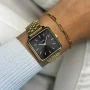 Zdjęcie 2 Cluse La Tetragone Black Dial Paperclip Chain Bracelet Set CG10325