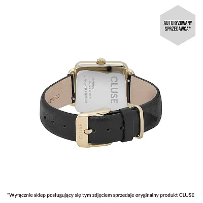 Cluse La Tetragone Gold Leather Black CW0101207005