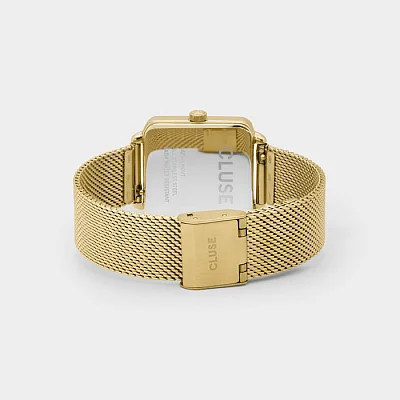 Cluse La Tetragone Gold Mesh Dark Grey CW10308