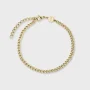  Zdjęcie 6 Cluse La Tetragone Gold PVD White Dial Bracelet Set CG10327