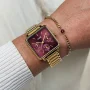 Zdjęcie 2 Cluse La Tetragone Multifunction Dark Cherry Dial and Bead Bracelet Set CG13801