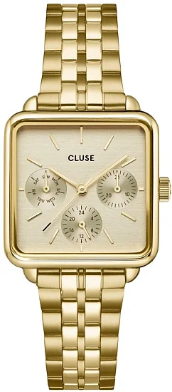 Cluse La Tetragone Multifunction Full Gold Jubilee Bracelet CW13801