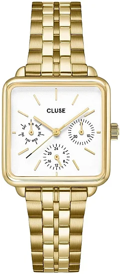 Cluse La Tetragone Multifunction Gold Bracelet CW13804