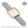  Zdjęcie 3 Cluse La Tetragone Rose Gold Leather Graphitte CW0101207004
