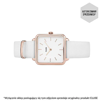 Cluse La Tetragone Rose Gold Leather Grey CW0101207006