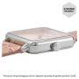  Zdjęcie 2 Cluse La Tetragone Silver Leather Soft Almond Alligator CW0101207019