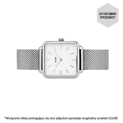 Cluse La Tetragone Silver Mesh CW0101207003