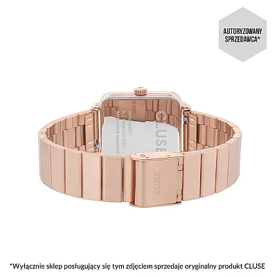 Cluse La Tetragone Single Rose Gold White CL60024S