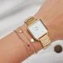  Zdjęcie 4 Cluse La Tetragone Three Link Gold White Pearl CL60026S