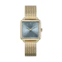 Zdjęcie 6 Cluse La Tetragone Yellow Gold Mesh Ice Blue Crystals Bracelet Set CG10320