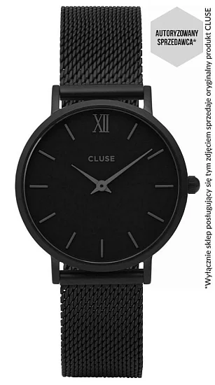 Cluse Minuit Mesh Full Black CW0101203012