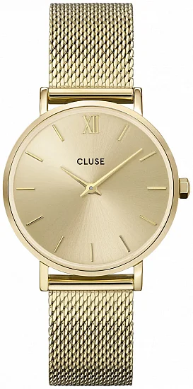 Cluse Minuit Mesh Full Gold CW10208