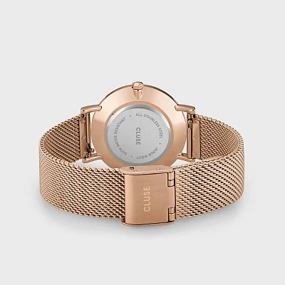 Cluse Minuit Mesh Gold Brown CW10207
