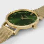  Zdjęcie 2 Cluse Minuit Mesh Gold Green CW10206