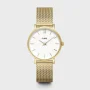  Zdjęcie 3 Cluse Minuit Mesh Gold PVD Bracelet Set CG10215