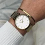  Zdjęcie 2 Cluse Minuit Mesh Gold PVD Bracelet Set CG10215