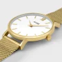  Zdjęcie 4 Cluse Minuit Mesh Gold PVD Bracelet Set CG10215