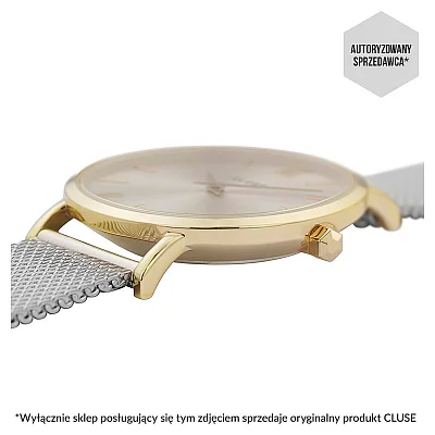 Cluse Minuit Mesh Gold Silver CW0101203015